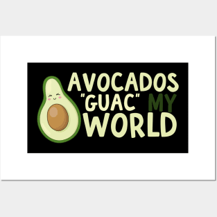 Avocados Guac My World Posters and Art